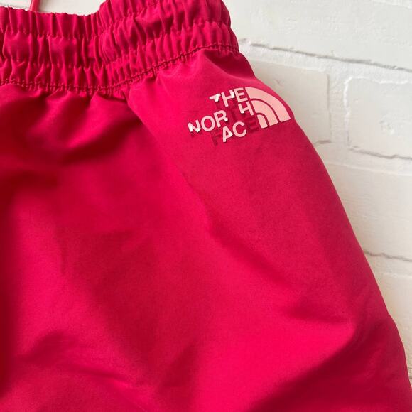 The North Face Women's Bright Pink Shorts with Chevron Drawstring -sz M - Picture 3 of 6